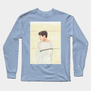 Hobi Back Profile Long Sleeve T-Shirt